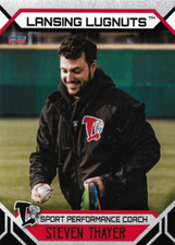 2023 Lansing Lugnuts Steven Thayer Oakland Athletics