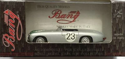 1/43 Bang Models 7243 Mercedes 300 SL52 Spider 1952 Nurburgring #23 Helfrich New - Image 1 of 4