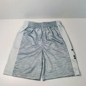Adidas Shorts Boys 5 Gray White Casual Play Activewear - Picture 1 of 5