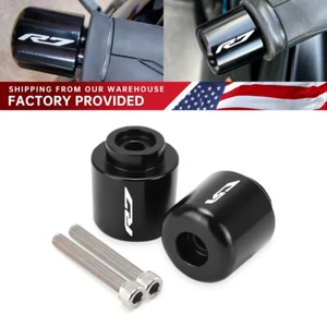 CNC Handlebar Bar Ends Caps for YAMAHA YZF R7 2021-2025 YZFR7 2023 2022 - Picture 1 of 9