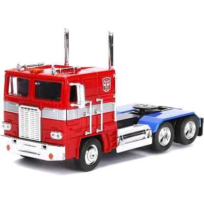 Transformers Optimus Prime G1 Hollywood Rides Kids Model Diecast Toy Car 1:24 - Image 1 of 4