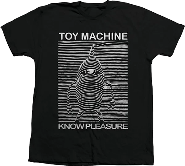 Toy Machine Skateboards Toy Division Black T-Shirt