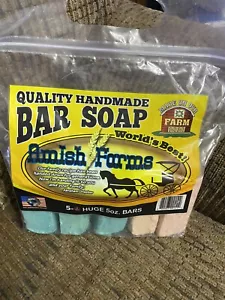Amish Farm Bar Soap (Pack of 5) Scented Color May Vary In Hand - Picture 1 of 2