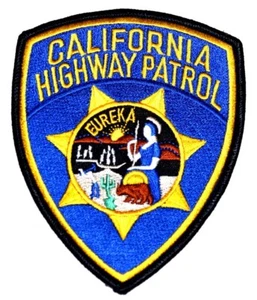 CALIFORNIA HIGHWAY PATROL CA Sheriff Police Patch STATE SEAL WALKING BEAR - Picture 1 of 1