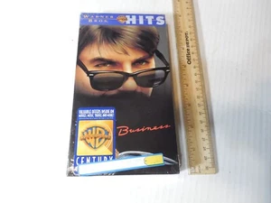 Risky Business Tom Cruise Rebecca De Mornay VHS SEALED Hype Sticker - Picture 1 of 12