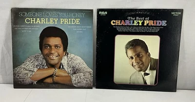 Charley Pride LPs - The Best Of & Someone Loves You Honey (RCA Records) - Image 1 of 3