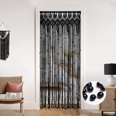 Room Divider Curtain Curtains Door For Doorways String Beaded Witchy Halloween - Image 1 of 4
