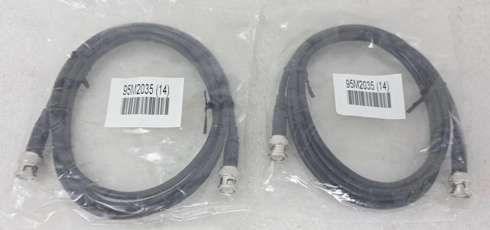 Paquete de 2 cables de antena RF Shure 95M2035(14) 6' BNC a BNC Foto 1 de 1