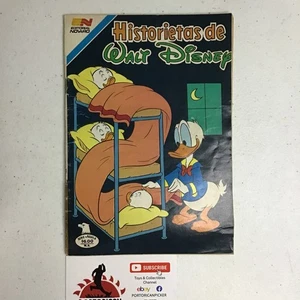 SERIE FUMETTI SPAGNOLI AGUILA HISTORIETAS DE WALT DISNEY #847 PATO NOVARO MESSICO - Foto 1 di 6