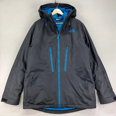 Куртка мужская The North Face ThermoBall Snow Triclimate большая черная/синяя зимняя - Изображение 1 из 4