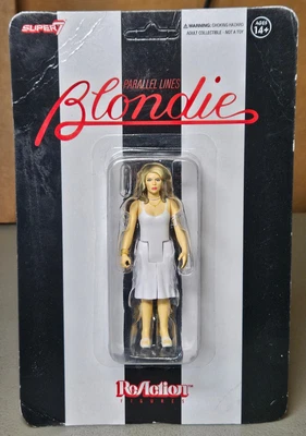 Фигурка ReAction Super7 Blondie Debbie Harrie Parallel Lines 23723 - новая и запечатанная! - Изображение 1 из 3