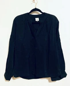 Blusa Cabi Top Mujer Grande Negra Lírica Mezcla Modal Minimalista Lagenlook - Imagen 1 de 9