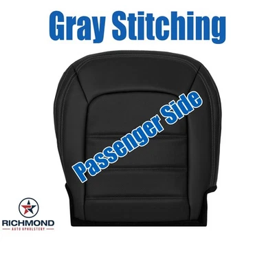 2017-2023 Mazda CX5 Grand Touring-Passenger Side Bottom Leather Seat Cover Black - Image 1 of 4