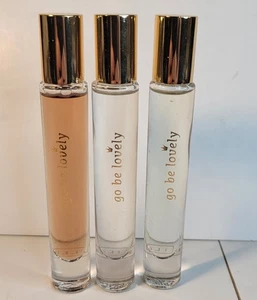 Illume GO BE LOVELY Perfume Roll-On 0.22 oz/ 6.5 ml Lot of 3 Scents NEW (READ) - Picture 1 of 11