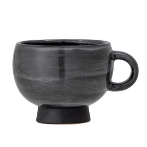 Bloomingville Taza Emilo Gris Loza Taza con Asa Cerámica Café Nórdico - Imagen 1 de 2