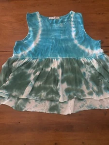 Free People NWT Teal Waters Combo Top S - Picture 1 of 2