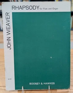 Rhapsody for Flute and Organ by John Weaver - Picture 1 of 4