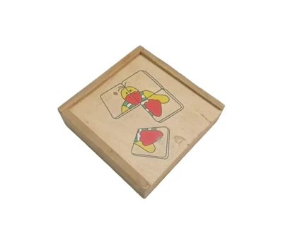 Children's Wooden Toy Puzzle Game Vintage Collectible Wood Animals Toys Kids - Image 1 of 4
