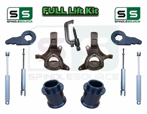 5-7" / 3" Lift Kit Spindle SHOCKS TOOL FOR 2000 - 2006 Chevy GMC SUV Tahoe Yukon - Picture 1 of 1