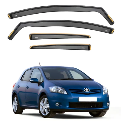 ISPEED Wind Deflectors for Toyota Auris MK1 2006-2012 5-Door Hatchback 4pc Set - Image 1 of 4