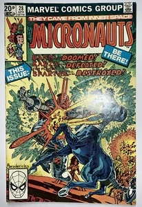 MICRONAUTS 28 Marvel 1981 - Foto 1 di 11