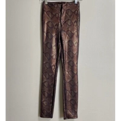 Pantalones ajustados de cintura alta MOTHER The Looker Snake talla 23 nuevos con etiquetas Foto 1 de 4