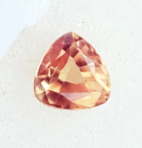 Natürlicher Padparadscha Saphir Billion Schliff lose Edelstein 1,35 ct zertifiziert - Bild 1 von 6