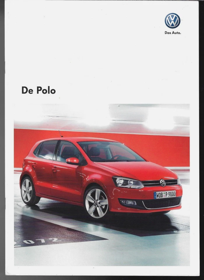 Volkswagen Polo 2009-10 Dutch Market Brochure Trendline Comfortline Highline - Image 1 of 1