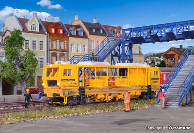 KIBRI 16070 Scala HO Veicolo posa binari per treni cantiere PLASSER & THEURER  - Immagine 1 di 2