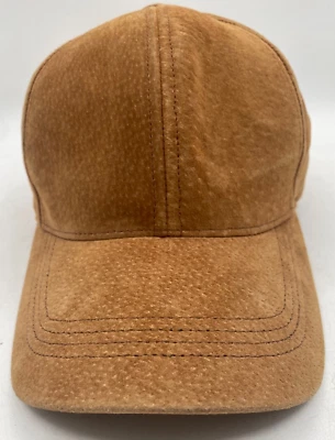 Olive & Pique Hat Cap Genuine Leather Suede Adjustable Strap - Image 1 of 4