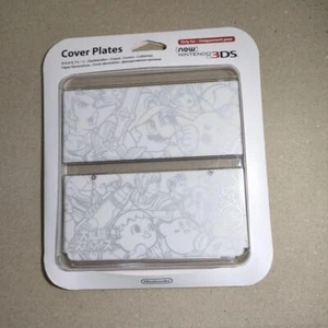New Nintendo 3DS Kisekae Face Cover Plates Smash Bros 039 Zelda Mario Pikachu - Picture 1 of 2