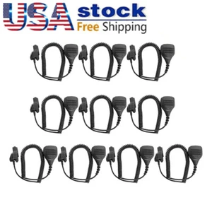 10 x micro haut-parleur lourd pour radio XTS5000 XTS1500 XTS2250 XTS2500 XTS3000 HT1000 - Photo 1/7