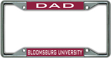 Bloomsburg University DAD License Plate Frame 