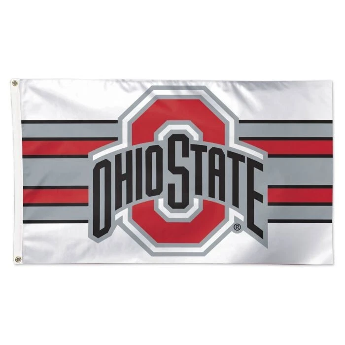 Ohio State Buckeyes NCAA Multi-Color 3' x 5' Deluxe Team Flag Wincraft - Image 1 of 1