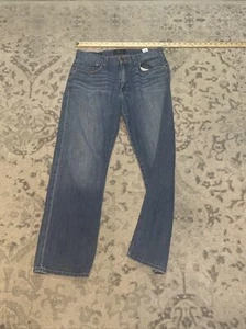 Lucky Brand Straight Leg Traditional Fit Jeans Größe 32x30 Herren helle mittlere Waschung - Bild 1 von 6