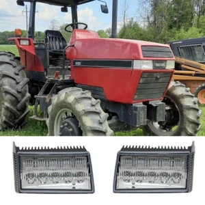 196482C2 Front Wraparound HeadLight For Case IH Maxxum: 5120,5130,5140 Tractors - Picture 1 of 14