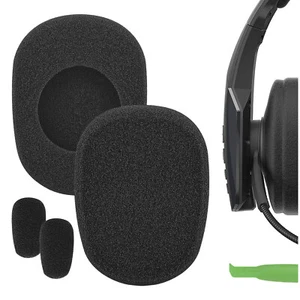 Geekria Ear Pads + Mic Windscreen Foam Compatible with BlueParrott B450-XT - Picture 1 of 6