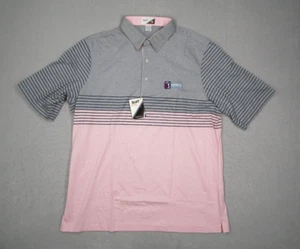 Vintage Wilson Shirt Mens Extra Large Pink Staff Epson PGA Tour Polo Golf Retro - Picture 1 of 9
