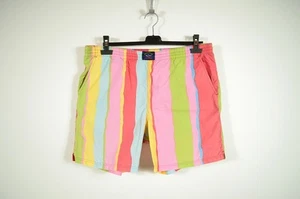 PAUL SHARK _ PANTALONES CORTOS DE BAÑO DE VERANO A RAYAS PARA HOMBRE A RAYAS _ talla XL - Imagen 1 de 4