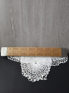 Rustikales Eichen Whiskyfass Stab Cribbage Brettspiel mit Metallenden Männerhöhle Geschenk - Bild 1 von 12