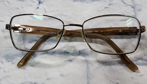 Sophia Loren's Beau Rivage 79 Zyloware Eyeglasses Brown 52/17/135 FRAMES ONLY  - Picture 1 of 11