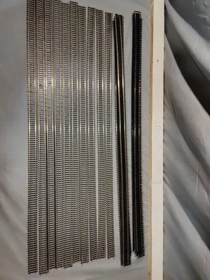 HO Scale GT Italy Ahm  Flex Track Nickel Silver Code 100 - NEW - Lot Of 25 Piece - Image 1 of 4