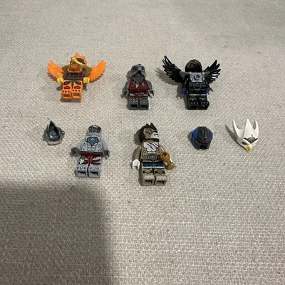 LEGO 850913 30264 Phoenix Tribe Legends Chima Minifigure Mini Figure Lot Helmet - Image 1 of 4