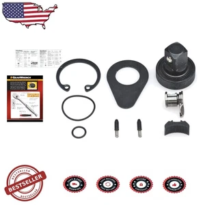 Heavy Duty 3/8" Ratchet Repair Kit - 84 Tooth, Chrome Finish, Alloy Steel Tool - Picture 1 of 4