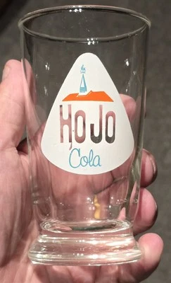 Редкий Винтажный Стакан для Питья HOJO Cola ACL Стакан Howard Johnson Ресторан Закусочная  - Изображение 1 из 4