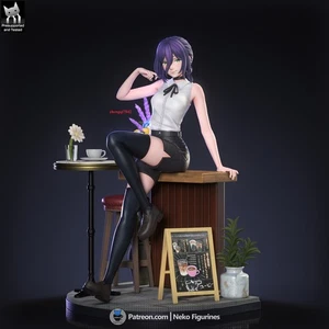 Chainsaw Man Movie Reze Arc Reze Anime GK Unpainted Figure Model Statue Collects - Picture 1 of 5