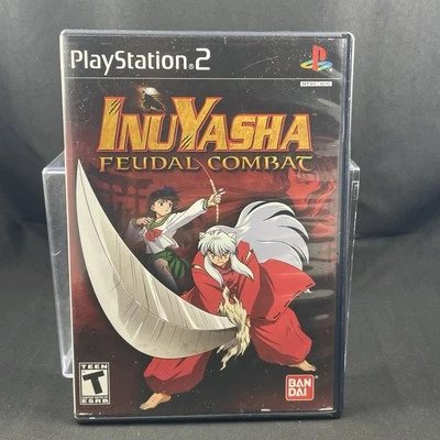 Inuyasha: Feudal Combat (Sony PlayStation 2, 2005) NO Manual - Image 1 of 3