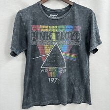 Pink Floyd Concert Shirt Women Small Dark Side Of The Moon 1973 Distress Reprint