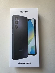 Samsung Galaxy A16 4G LTE 4/128GB Blue Black Smartphone Android 14 - Foto 1 di 2