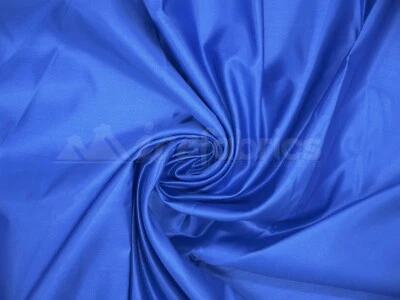 Royal Blue Bridal Satin Fabric Silky By The Yard- Soft Thick Satin-  - Image 1 of 3